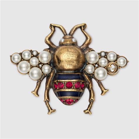 gucci coin purse with bee|gucci bee brooch.